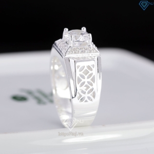 Nhẫn bạc nam kim tiền đính đá đẹp NNA0866- Trang Sức TNJ