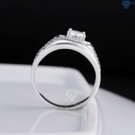 Nhẫn bạc nam kim tiền đính đá đẹp NNA0871 - Trang Sức TNJ