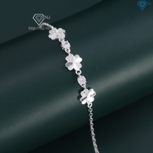 Lắc tay bạc nữ cỏ 4 lá may mắn LTN0092 - Trang Sức TNJ