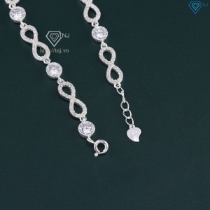 Lắc tay bạc nữ cao cấp hình vô cực LTN0182 - Trang Sức TNJ