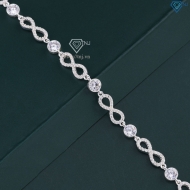 Lắc tay bạc nữ cao cấp hình vô cực LTN0182 - Trang Sức TNJ