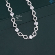 Lắc tay bạc nữ cao cấp hình vô cực LTN0182 - Trang Sức TNJ