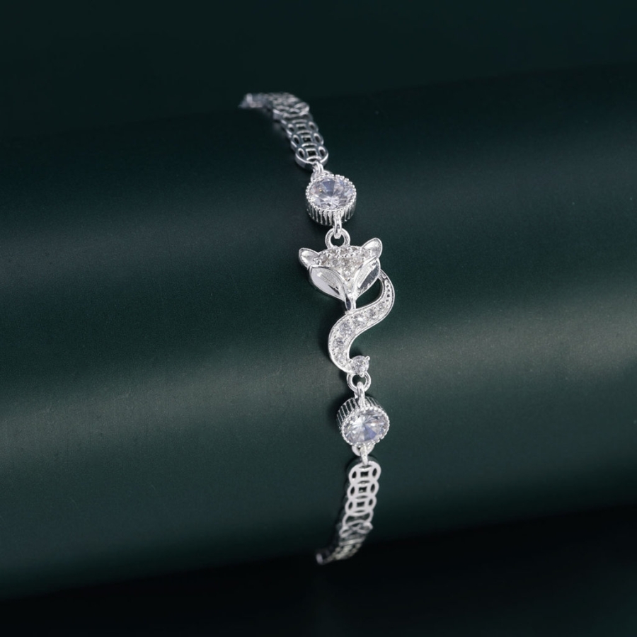 Lắc tay hồ ly bạc LTN0198