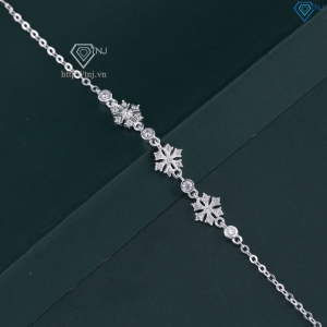 Lắc tay bạc nữ hình bông tuyết đẹp LTN0315 - Trang sức TNJ