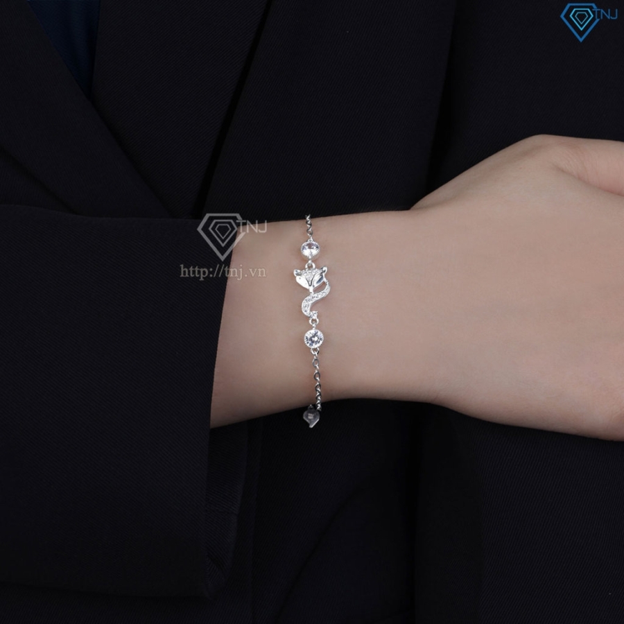 Lắc tay bạc nữ hồ ly LTN0344- Trang Sức TNJ