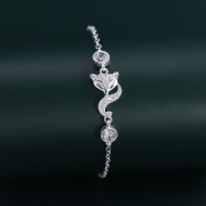 Lắc tay bạc nữ hồ ly LTN0344