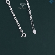 Lắc tay bạc nữ hình vô cực khắc tên theo yêu cầu LTN0345