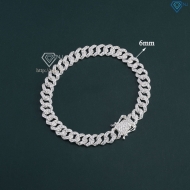 Lắc tay Cuban cho nữ bản nhỏ 6mm LTN0395  - Trang Sức TNJ