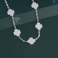 Lắc tay cỏ 4 lá may mắn đính đá LTN0411