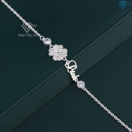 Lắc tay cỏ 4 lá khắc tên theo yêu cầu LTN0387