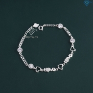 Lắc tay bạc nữ đẹp chữ Love LTN0181 - Trang Sức TNJ