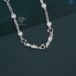 Lắc tay bạc nữ đẹp chữ Love LTN0181 - Trang Sức TNJ