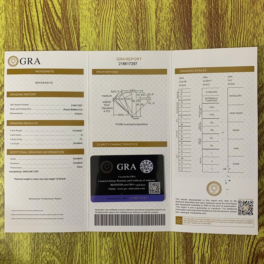 Nhẫn nam Moissanite bản to đính kim cương 14.0mm  NNAM0241