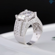 Nhẫn nam Moissanite bản to đính kim cương 14.0mm  NNAM0241