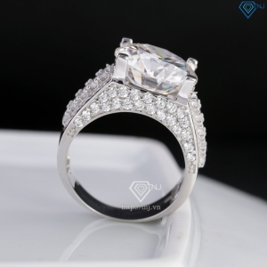 Nhẫn nam Moissanite bản to đính kim cương 14.0mm  NNAM0241
