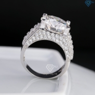 Nhẫn nam Moissanite bản to đính kim cương 14.0mm  NNAM0241