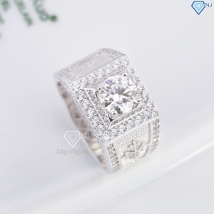 Nhẫn nam Patek Philippe đính kim cương Moissanite 7.0mm NNAM0242