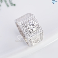 Nhẫn nam Patek Philippe đính kim cương Moissanite 7.0mm NNAM0242