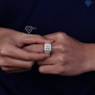 Nhẫn nam Patek Philippe đính kim cương Moissanite 7.0mm NNAM0242