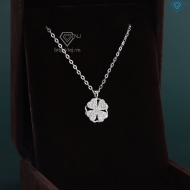 Dây chuyền cỏ 4 xoay đính đá trắng DCN0508 - Trang sức TNJ