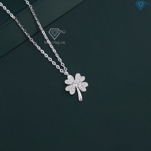 Dây chuyền cỏ 4 lá đính đá giá rẻ DCN0647 - Trang sức TNJ