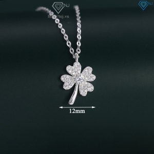 Dây chuyền cỏ 4 lá đính đá giá rẻ DCN0647 - Trang sức TNJ