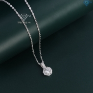 Dây chuyền bạc nữ mặt đính đá đẹp DCN0696 - Trang Sức TNJ