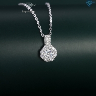 Dây chuyền bạc nữ mặt đính đá đẹp DCN0696 - Trang Sức TNJ