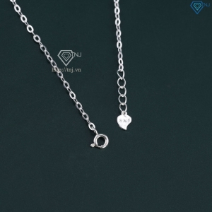 Quà 8 3 cho người yêu lắc tay bạc nữ đính đá LTN0291