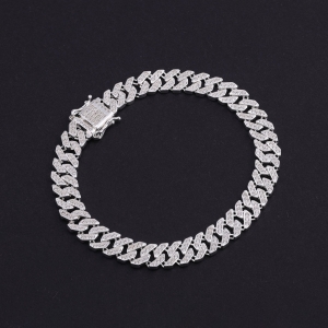 Lắc tay nam Cuban bản nhỏ 7mm LTA0098