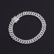 Lắc tay nam Cuban bản nhỏ 7mm LTA0098