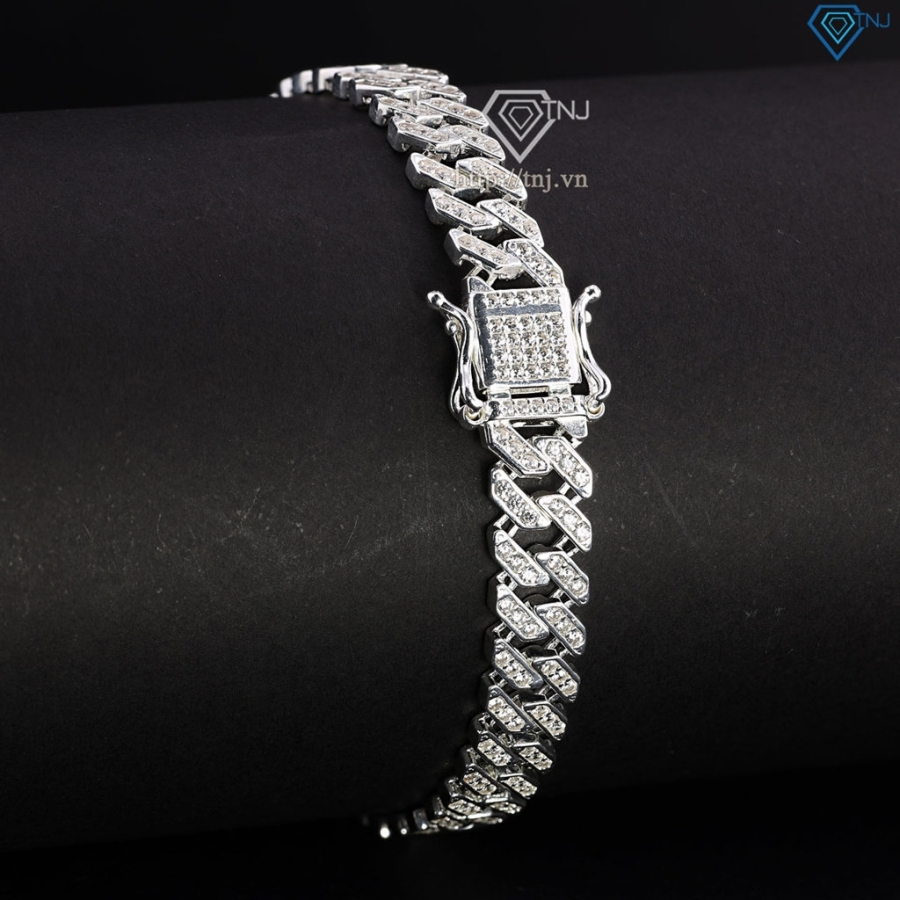 Lắc tay nam Cuban bản nhỏ 7mm LTA0098 - Trang Sức TNJ