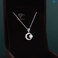 Dây chuyền bạc nữ mặt trăng đính đá đẹp DCN0649 - Trang sức TNJ