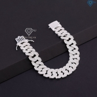 Lắc tay Cuban bạc phiên bản 13mm đặc LTA0081 - Trang Sức TNJ