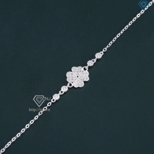 Lắc tay cỏ 4 lá may mắn đính đá giá rẻ LTN0386