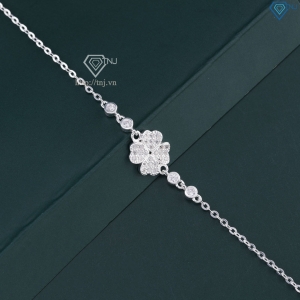 Lắc tay cỏ 4 lá may mắn đính đá giá rẻ LTN0386