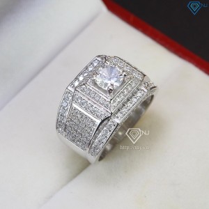 Nhẫn bạc nam xi vàng trắng Hà Nội NNA0336-XK - Trang sức TNJ