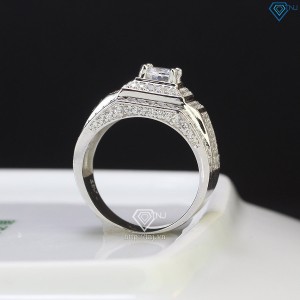 Nhẫn bạc nam xi vàng trắng Hà Nội NNA0336-XK - Trang sức TNJ