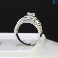 Nhẫn bạc nam xi vàng trắng Hà Nội NNA0336-XK - Trang sức TNJ