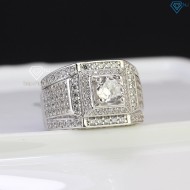 Nhẫn bạc nam xi vàng trắng Hà Nội NNA0336-XK - Trang sức TNJ