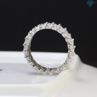 Nhẫn bạc nam xi mạ bạch kim full đá NNA0340-XK