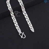 Lắc tay bạc nam hoạ tiết kim tiền LTA0229