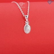 Dây chuyền bạc cho bé hình quả dứa đính đá DCT0135