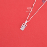 Dây chuyền bạc cho bé hình con thỏ dễ thương DTN0050 - Trang Sức TNJ