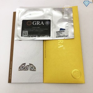 Nhẫn nữ xi vàng hồng đính full kim cương Moissanite NNM0086-XH