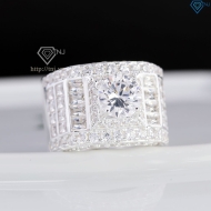 Nhẫn nam bạc bản to cao cấp NNA0878