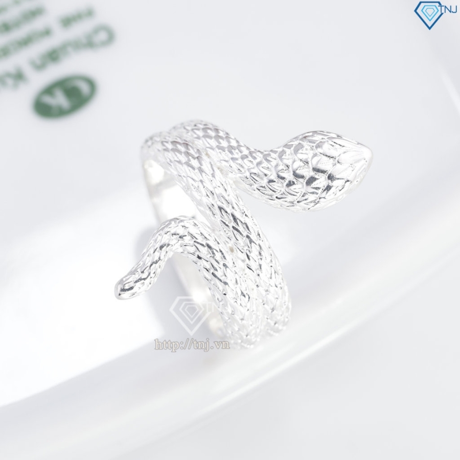 Nhẫn bạc hình rắn cho nam cá tính NNA0880- Trang sức TNJ
