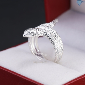 Nhẫn bạc hình rắn cho nam cá tính NNA0880- Trang sức TNJ