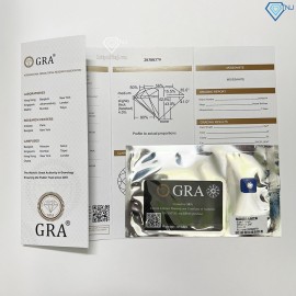 Nhẫn kim cương Moissanite nam cao cấp 7.0mm - Kiểm định GRA NNAM0247