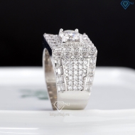 Nhẫn kim cương Moissanite nam cao cấp 7.0mm - Kiểm định GRA NNAM0247